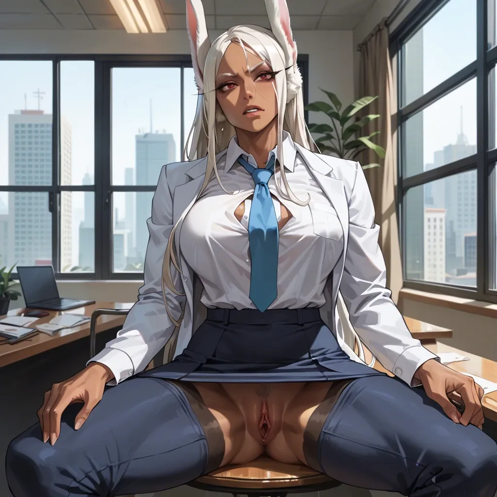 Miruko, business suit