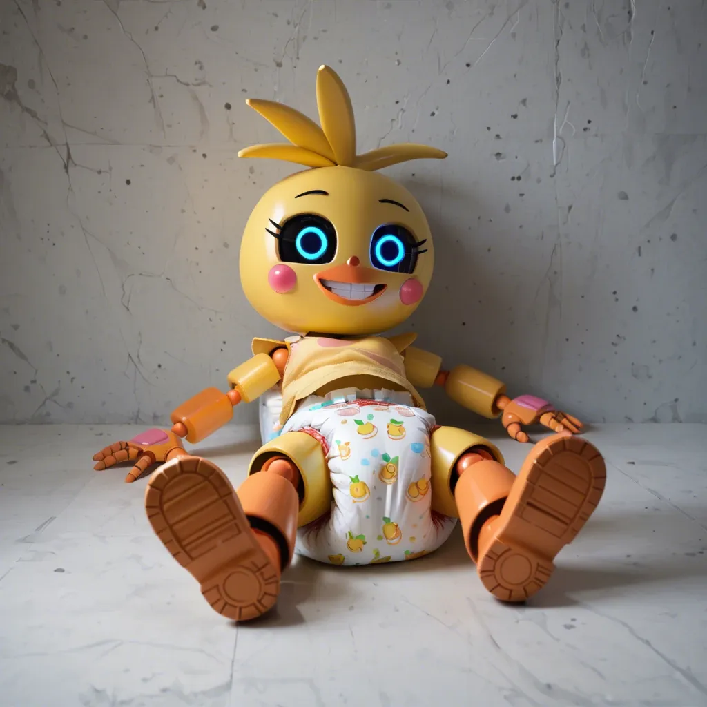 Toy chica. Diaper