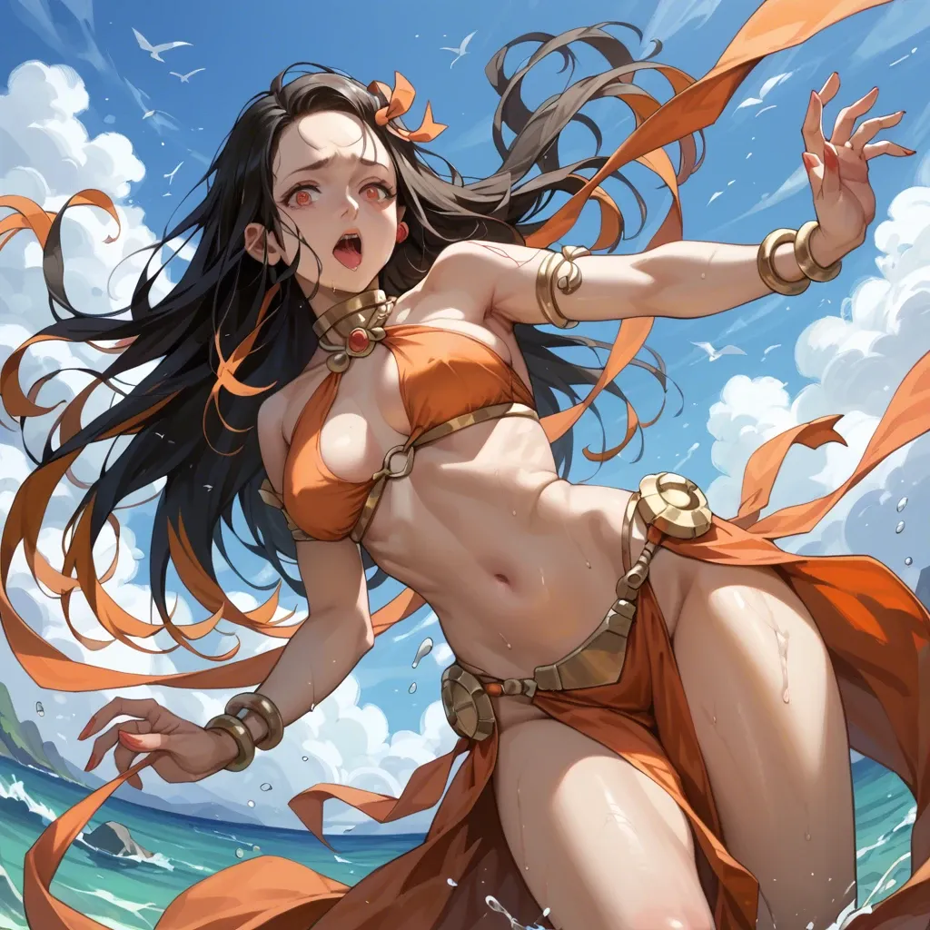 Nezuko kamado, belly dancer