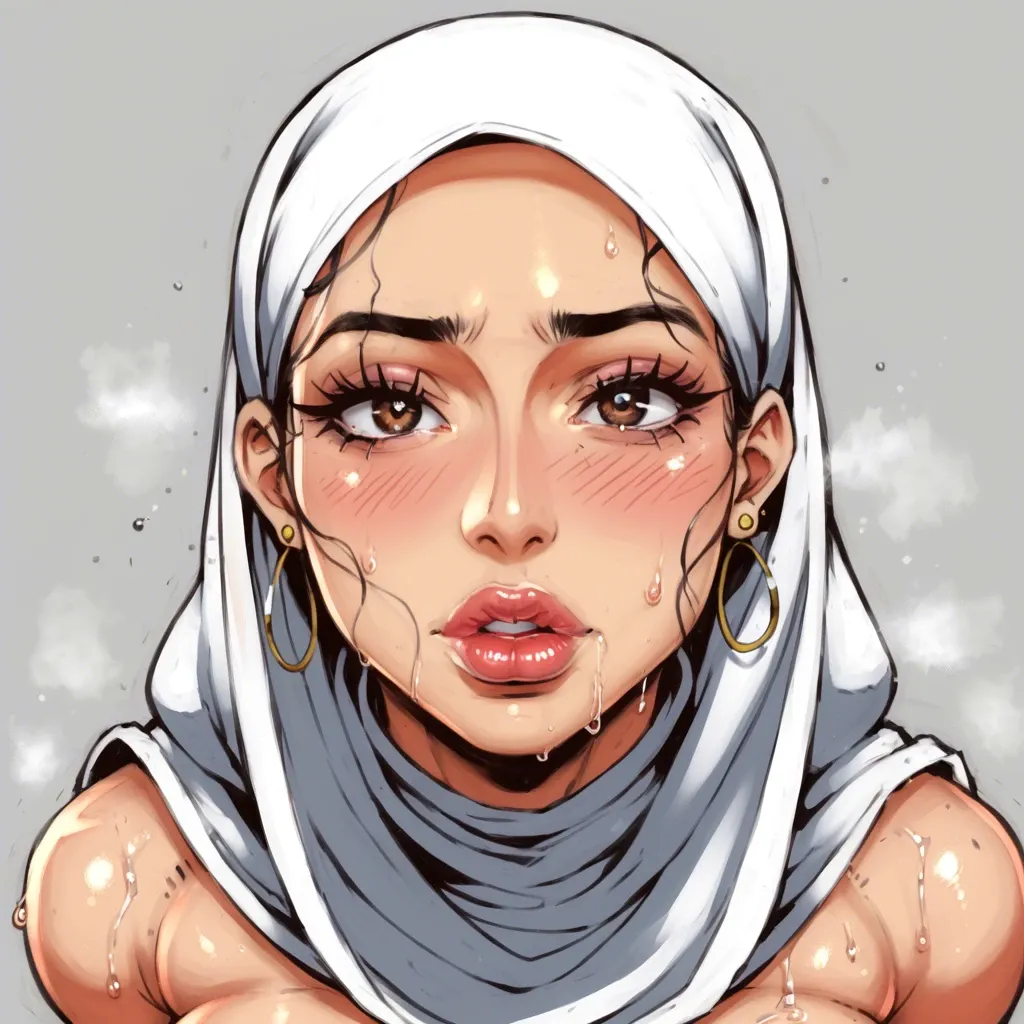 Hijab, hdr, blush, wet skin, sweaty,  pov, extremely beautiful, extremely, perfect face, perfect skin, long eyelashes, thick eyelashes, gold earrings, big lips, (big extremely round buttocks: 1.3), extreme bulging butt, butt sticking out, looking at cock, boss office, deep buttcrack, flirty, round eyes, dimorphic feminine face, (deep butt crack: 1.1), deep ass crack, bubble butt, focus on butt, bulging ass,light  blonde highlights,  hinata, tan skin, freckles, thick lips, dynamic pose, perfect skin, extremely beautiful face, black pantyhose, transparent tight shirt, golden headdress, diamond earrings, diamond necklace, diamond bracelet, shaved vagina, oiled skin, tan lines, belly chain, gold choker, cum on pantyhose, detailed feet