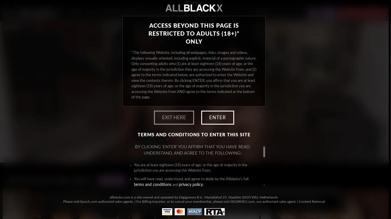 AllBlackX snapshot