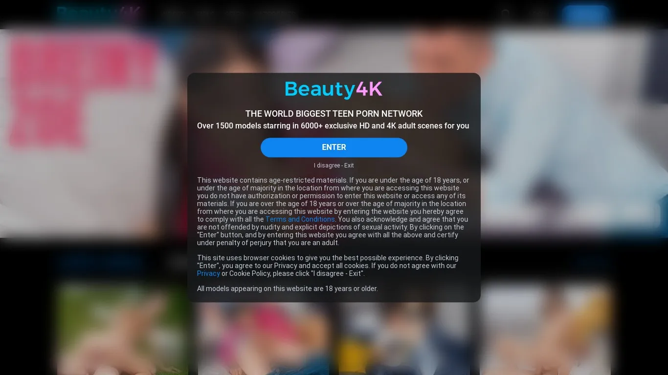 Beauty4k.com snapshot