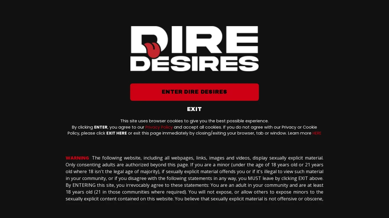 diredesires.com snapshot