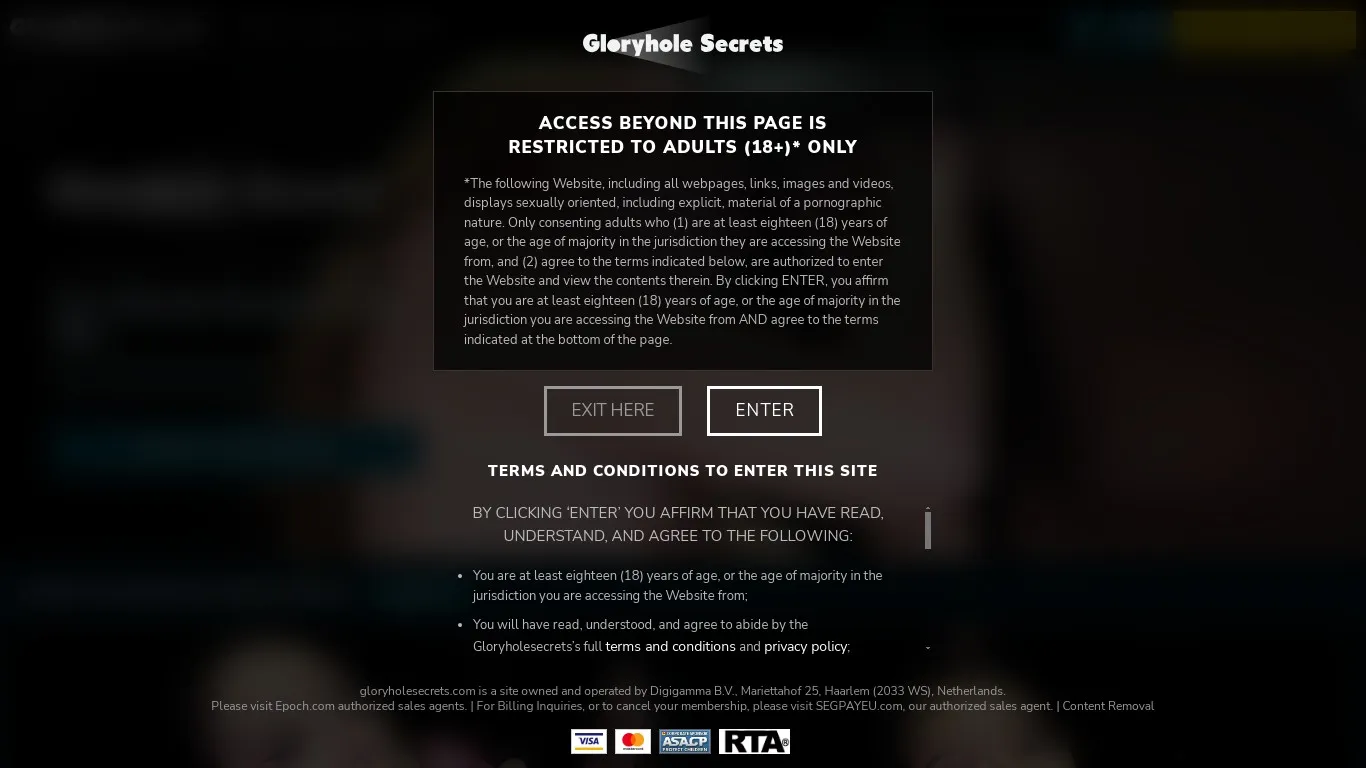 gloryholesecrets.com snapshot