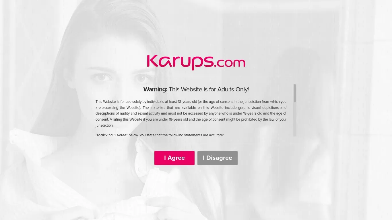 Karups.com snapshot