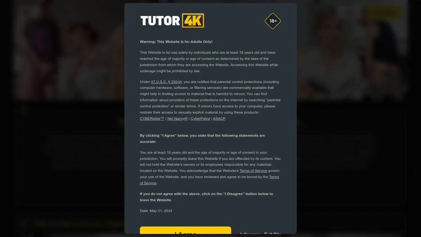 Tutor4k.Com snapshot