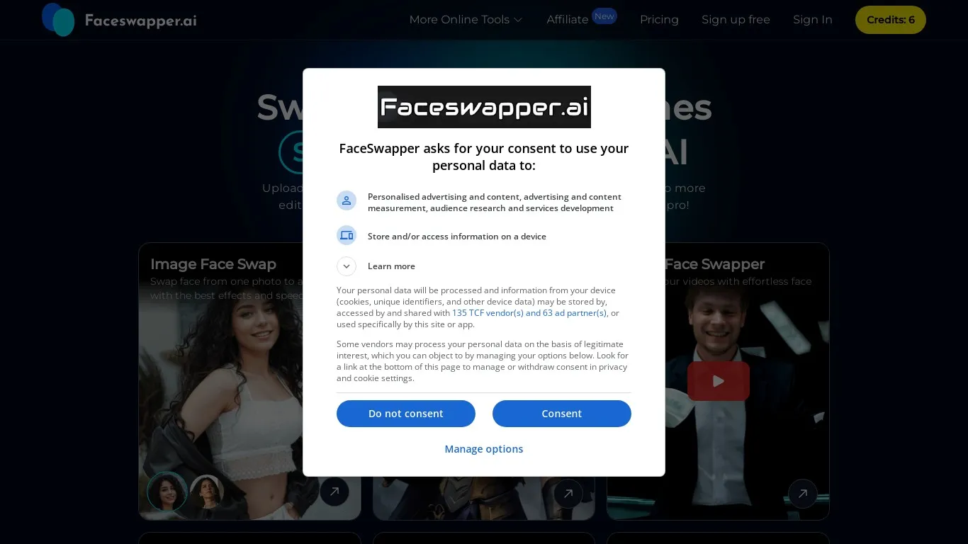 Faceswapper AI snapshot