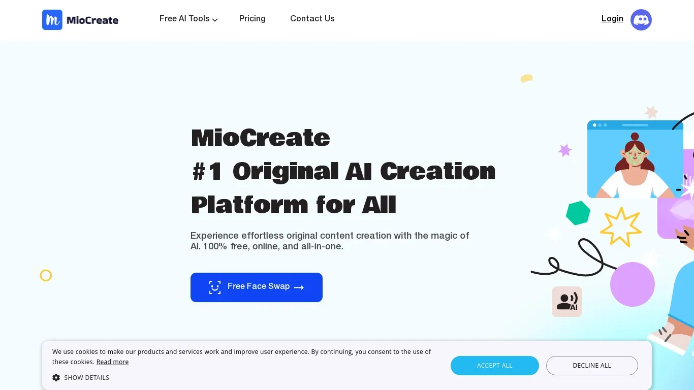 MioCreate snapshot