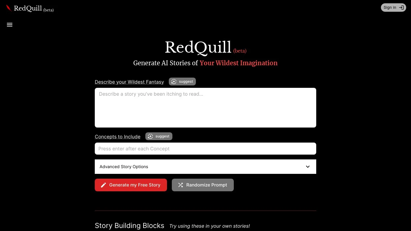 redquill.net snapshot