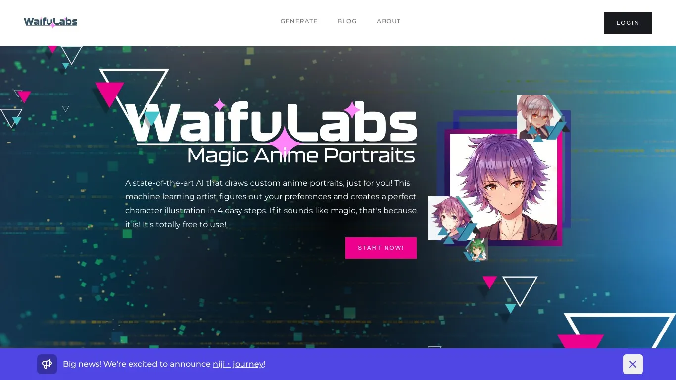 Waifulabs snapshot