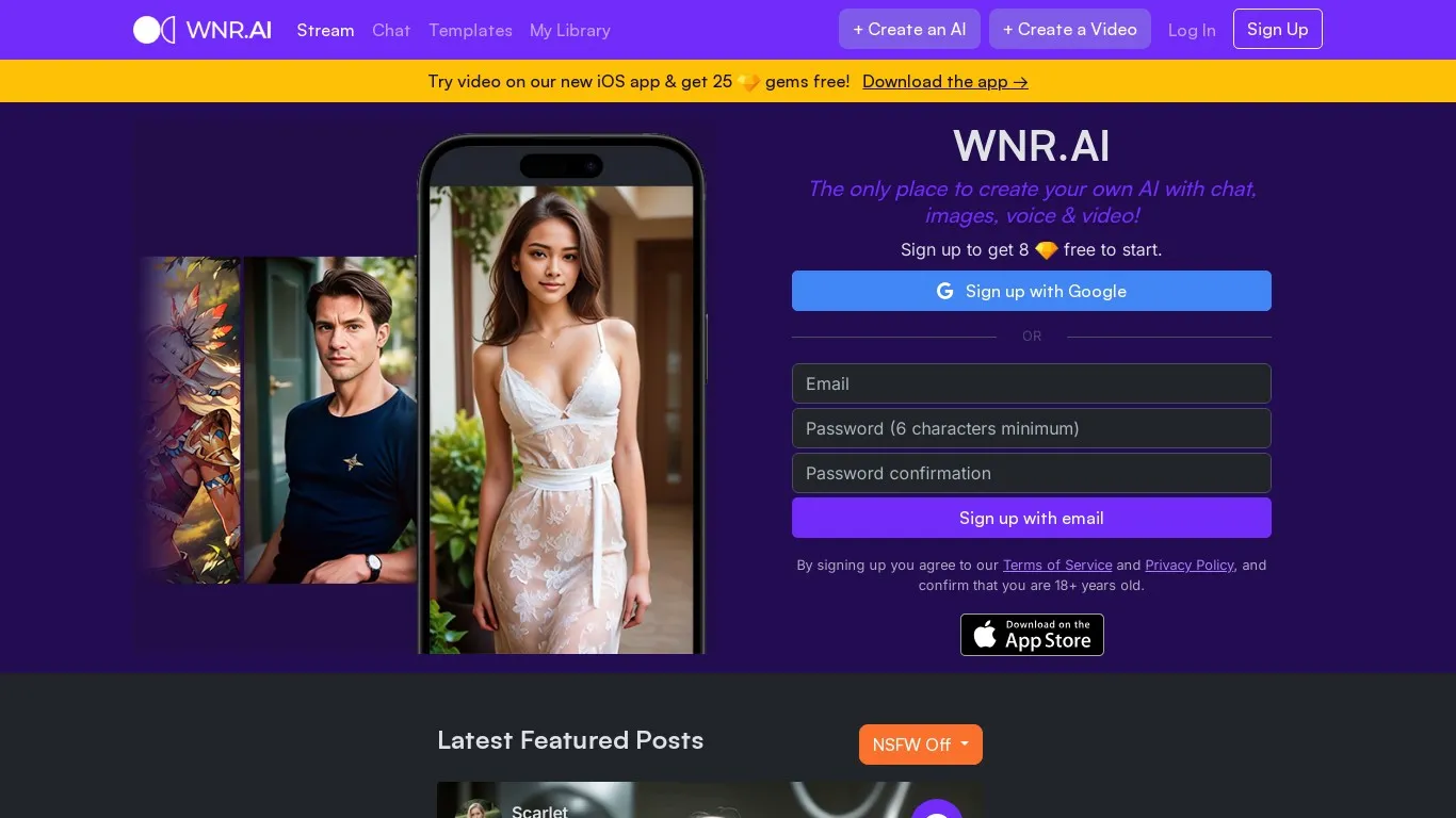 WNR.AI snapshot